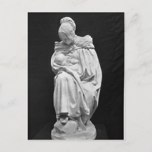 Boulonnaise Woman Füttre ihr Kind Postkarte (Vorderseite)