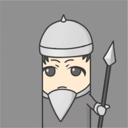 bouman1002 YAOYOROZU HEROs　一般防衛兵士ロイム Aufkleber (Vorderseite)