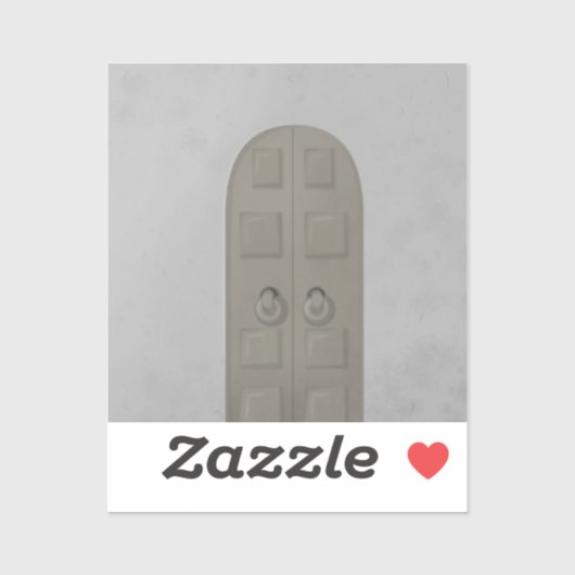 bouman1068 YAOYOROZU HEROs キャッスルウォール&ドア Aufkleber (Blatt)