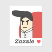 bouman121 リーゼント aufkleber (Blatt)