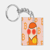 bouman166 Bitcoiner icon Schlüsselanhänger (Vorderseite links)