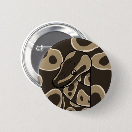 bouman252 Ball Python Axanthic Button (Vorne & Hinten)