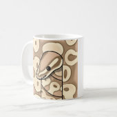 bouman311 ball python Banana Lesser Kaffeetasse (Vorderseite Links)