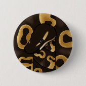 Bouman388 Ball Python Black-Lace Button (Vorderseite)
