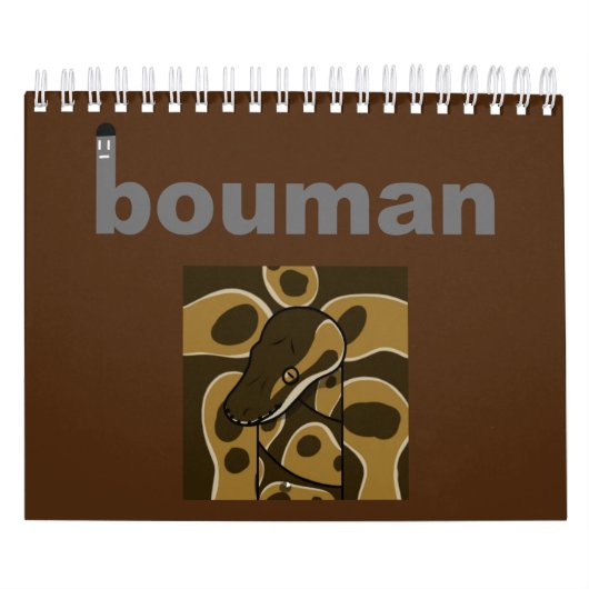 bouman ball python series kalender (Titelbild)