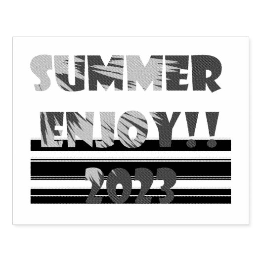 bouman YAOYOROZU HEROs SUMMER ENJOY!! 2023 Gummistempel (Prägung)