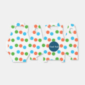 Bounce Ball Pit Geburtstagsparty Dots Danke Geschenkschachtel (Ungefaltet)