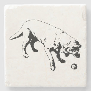 Bounce & Bite Steinuntersetzer