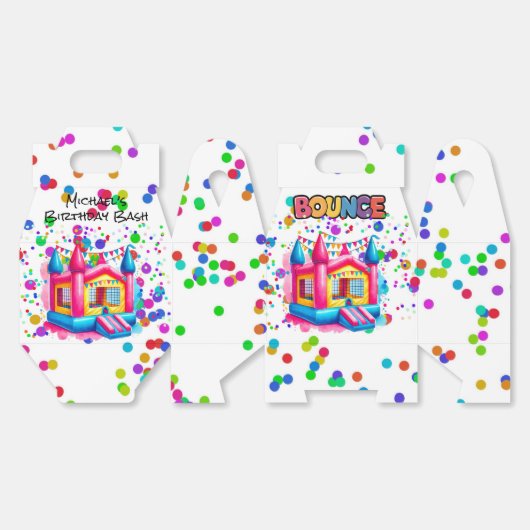 Bounce House Birthday Bash Geschenkschachtel (Ungeklappt)