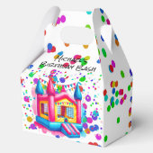 Bounce House Birthday Bash Geschenkschachtel (Rückseite)