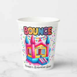 Bounce House Birthday Bash Pappbecher