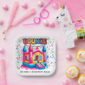 Bounce House Birthday Bash Pappteller (Party)