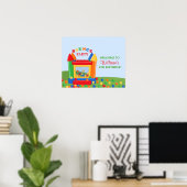 Bounce House Birthday Poster (Heimbüro)