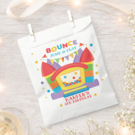 Bounce House Birthday Rainbow Geschenktütchen