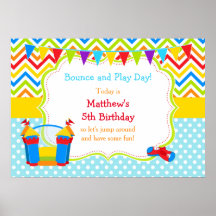 Bounce House Bouncy Castle Birthday Boy