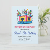 Bounce House Einladung | Bounce House (Stehend Vorderseite)