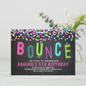 Bounce House Einladung, Bounce House Party Einladung (Stehend Vorderseite)
