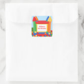 Bounce House Geburtstagsparty Sticker (Tasche)