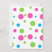 Bounce House Jump Party Trampolin Park Geburtstag Einladung (Rückseite)