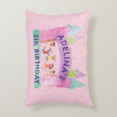 Bounce House Jump Play Gymnastik Kindergeburtstag Dekokissen (Vorderseite(Vertikal))