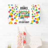 Bounce House Jumping Casting Kindergeburtstag Part Banner (Insitu)
