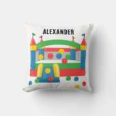 Bounce House Jumping Castle Ball Niedliches Muster Kissen (Vorderseite)