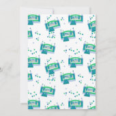 Bounce House Jumping Castle Boys Foto Geburtstag Einladung (Rückseite)