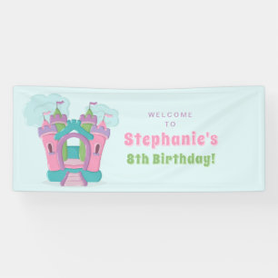 Bounce House Party Banner