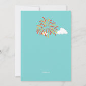 Bounce House Party Einladung (Rückseite)