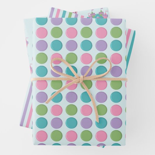 Bounce House Party Geschenkpapier Set (Beispiel)