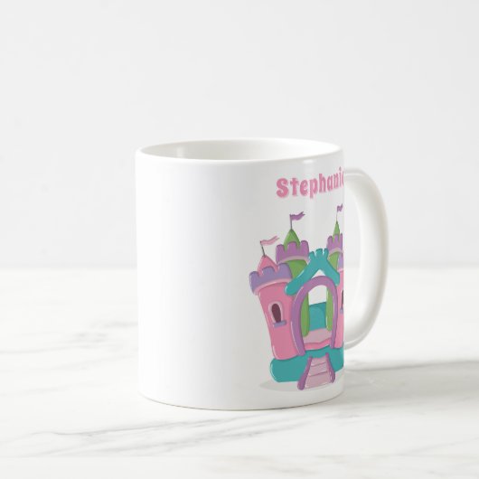Bounce House Party Kaffeetasse (VorderseiteRechts)
