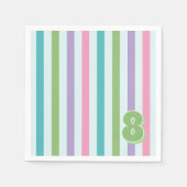 Bounce House Party Serviette (Vorderseite)