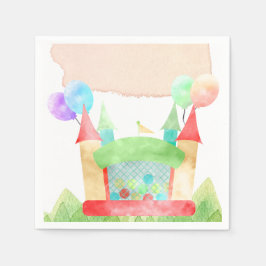 Bounce House Party Serviette