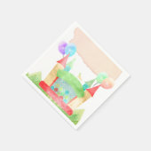 Bounce House Party Serviette (Ecke)