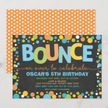 Bounce & Jump Trampolin Party Geburtstagskappe