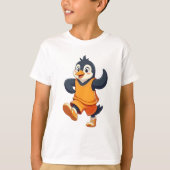 "Bounce Mode: Penguin Power Play!" T-Shirt (Vorderseite)