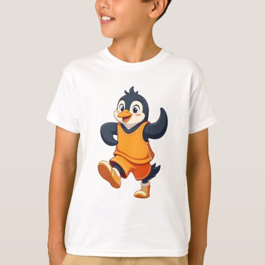 "Bounce Mode: Penguin Power Play!" T-Shirt (Vorderseite)