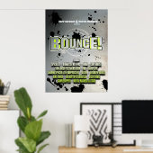 Bounce! Poster (Heimbüro)