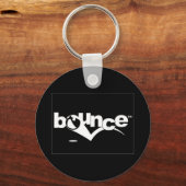 Bounce Schlüsselanhänger B/W (Vorderseite)