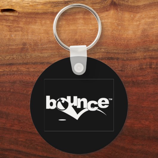Bounce Schlüsselanhänger B/W (Vorderseite)