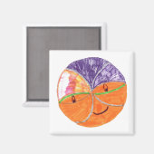 Bounce Square Magnet (Vorderseite/Rückseite)