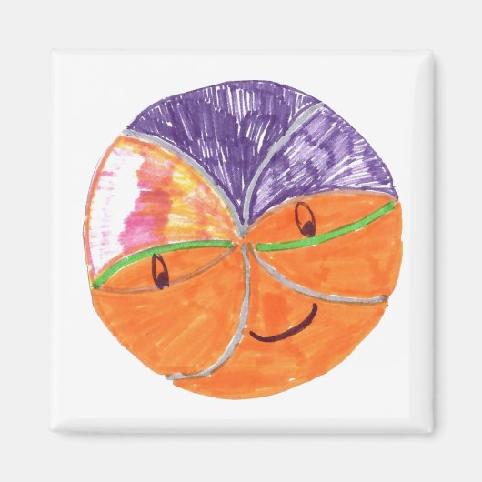 Bounce Square Magnet (Vorne)