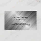 Bouncer der Überwachungssicherheitskamera Visitenkarte (Rückseite)