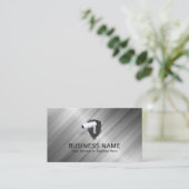 Bouncer der Überwachungssicherheitskamera Visitenkarte (Stehend Vorderseite)