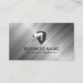 Bouncer der Überwachungssicherheitskamera Visitenkarte (Vorderseite)