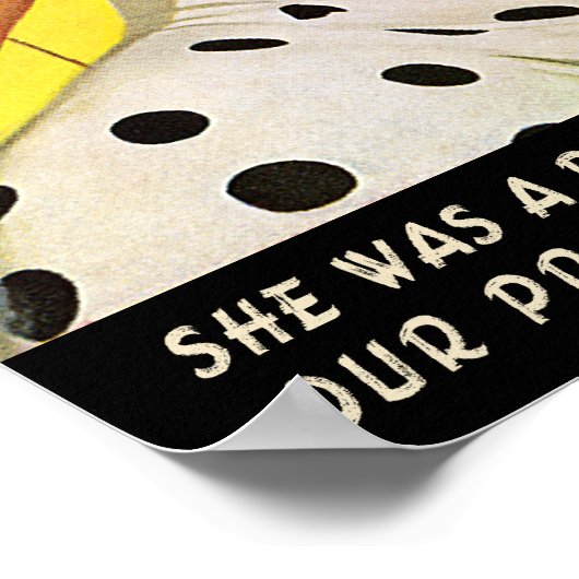 Bouncing Betty Poster (Ecke)