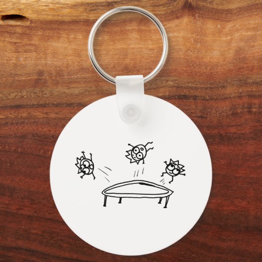 Bouncing Mathberies Schlüsselanhänger (Vorderseite)