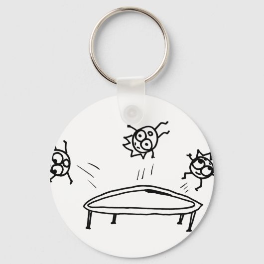 Bouncing Mathberies Schlüsselanhänger (Vorderseite)