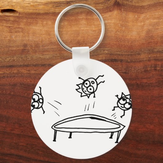 Bouncing Mathberies Schlüsselanhänger (Vorderseite)