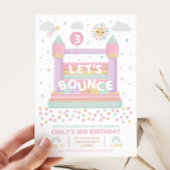 Bouncy Castle Birthday Einladung